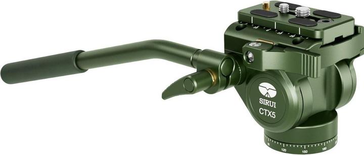 Actual product image Sirui Rapid Monopod CVM-145P Video Set w/ CT5X Head (SI-CVM145P+CT5X) (Carbon)