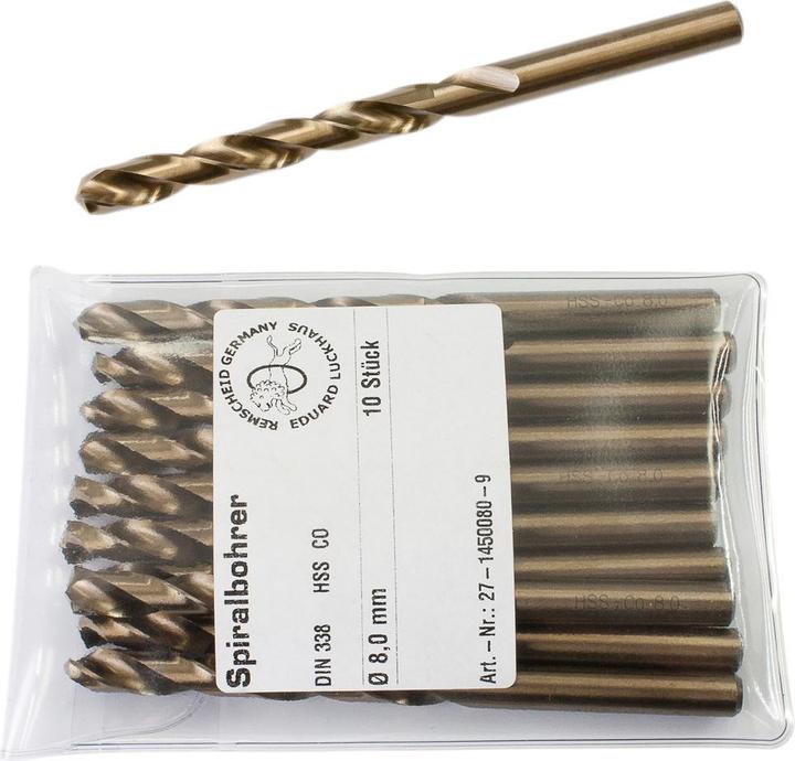 Actual product image Dönges HSS twist drill Co 5%, gold-coloured, Ã˜ 6.0 mm (6.0 mm)