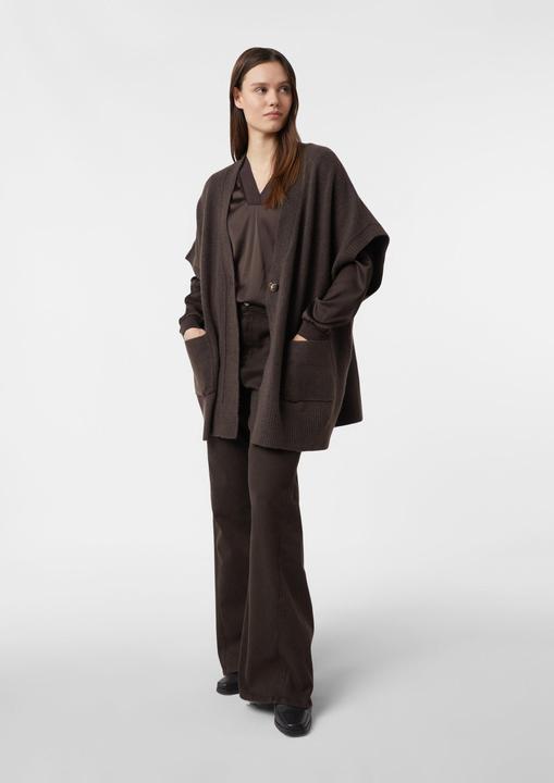 Immagine prodotto Comma Bluse Satinbluse mit V-Ausschnitt (34)