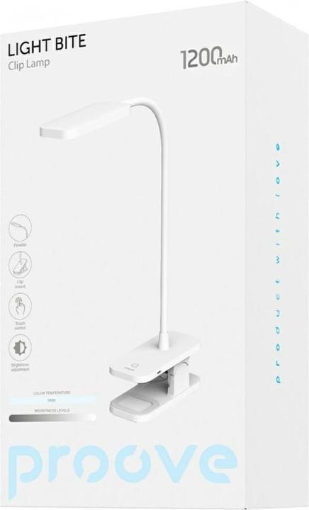 Actual product image Proove Desk lamp Light Bite LED 1200mAh 5W white