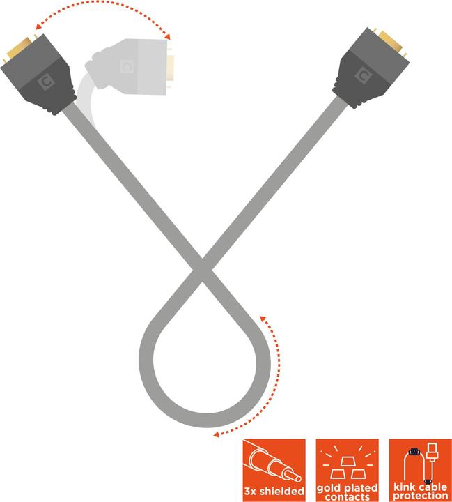 Produktbild Celexon VGA Kabel 5,0m - Professional Line (5 m)