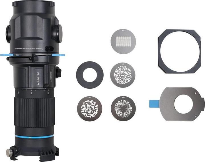 Nanlite Projektionsaufsatz mit 25-45° Linse (Bowens Mount)