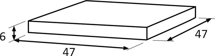 Immagine prodotto Siena Garden Cuscino di seduta (48 x 48 cm)