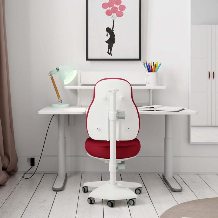 Actual product image Lifetime Kidsrooms Office chair model Ergo Dark red