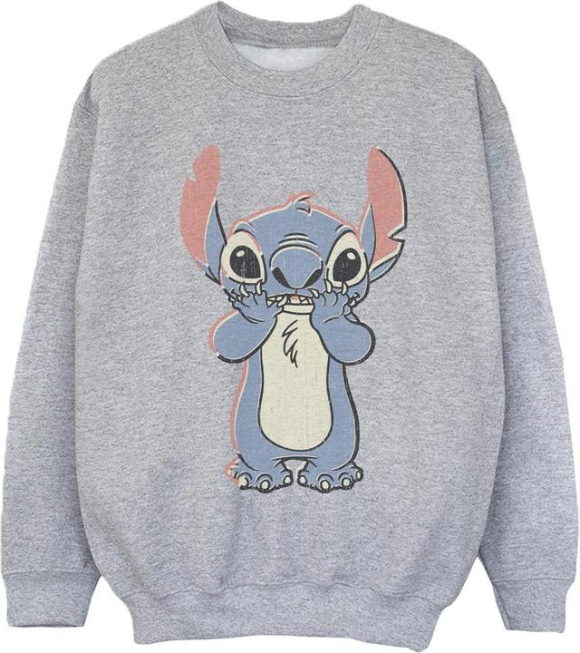 Produktbild Disney Lilo And Stitch Big Print Sweatshirt Mädchen (116)