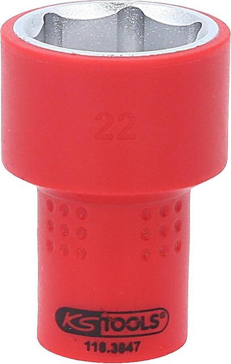 Actual product image KS Tools 3/8" Insulated socket (22 mm)