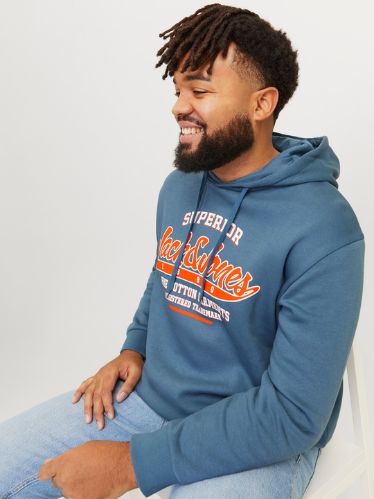 Produktbild Jack & Jones JJELOGO SWEAT HOOD 2 COL 24/25 NOOS PLS (3XL)