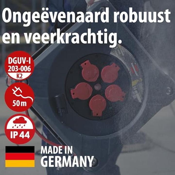 Produktbild Brennenstuhl Professional Kabeltrommel mit Rundum-Überrollschutz (50 m, 1.50 mm²)