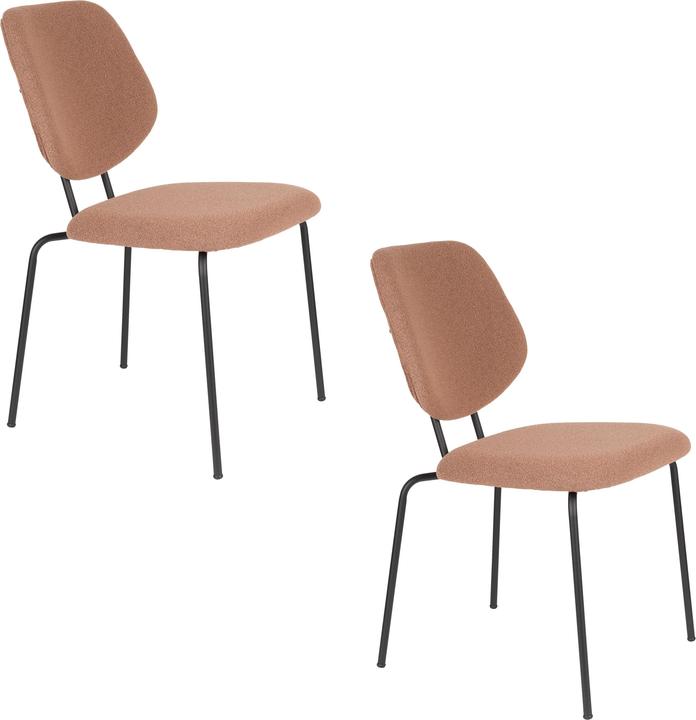 Image du produit White Label Living Chair Zelo Pink
