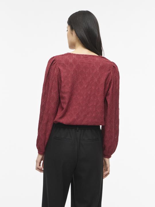 Immagine prodotto Vila VIABBI V-Ausschnitt Oberteil mit langen Ärmeln (XL)