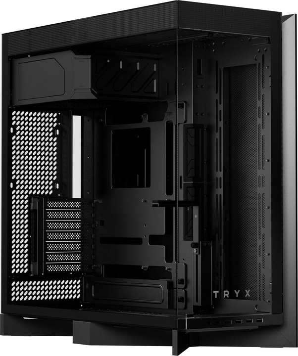 Actual product image TRYX LUCA L70 Midi-Tower, Tempered Glass, ARGB - black (ATX)