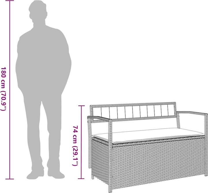 Actual product image vidaXL Ramsay