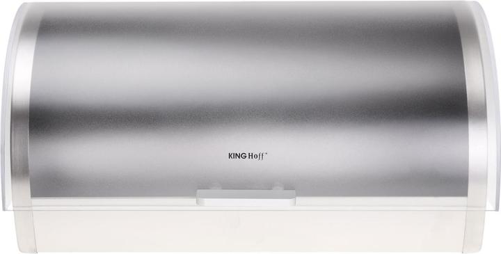 Actual product image Kinghoff Stainless steel bread bin with lid