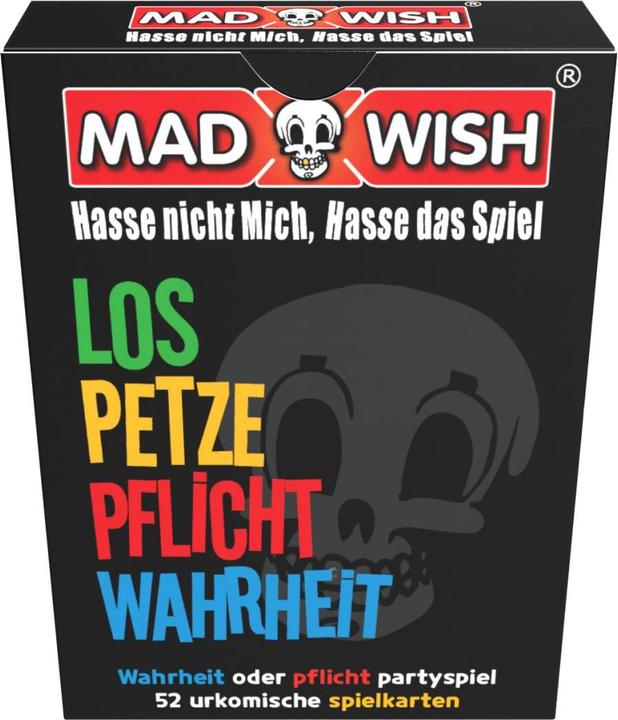 Actual product image Joke Items Playing cards "Truth or Dare" (German)