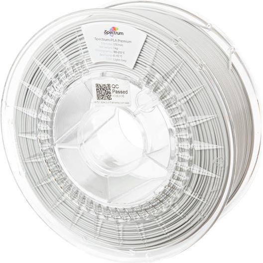 Thumbnail - Spectrum Filament (PLA, 1.75 mm, 1000 g, Grau), 3D Filament, Grau