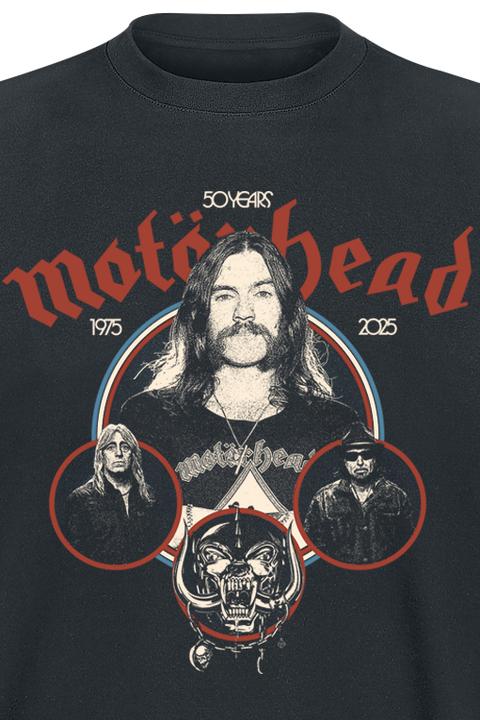 Produktbild Motörhead 50 Band Circle (M)