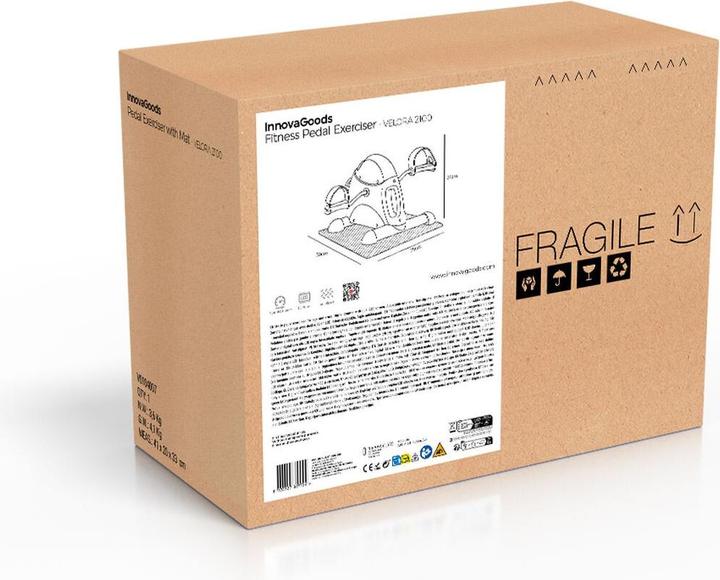 Actual product image InnovaGoods Statischer Pedaltrainer für Arme und Beine mit Matte Velora 2100