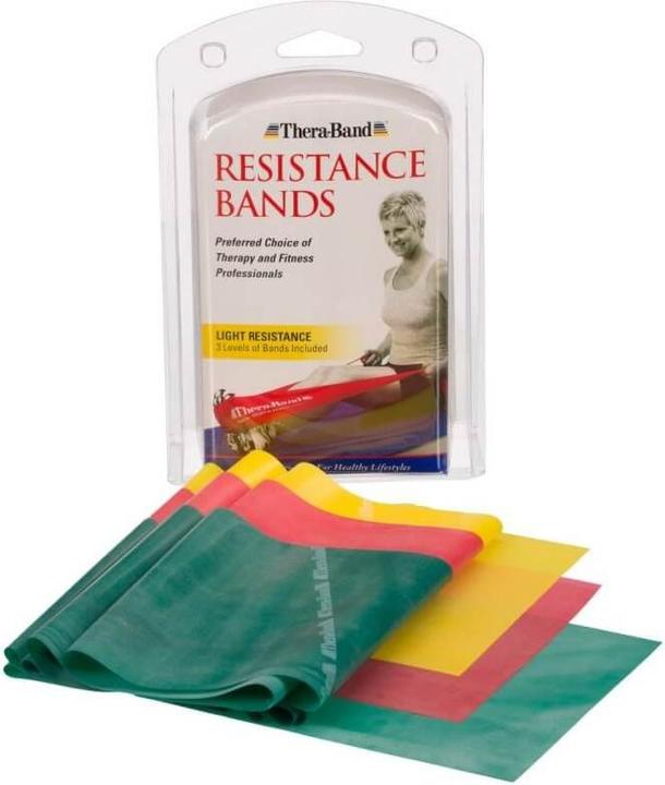 Produktbild TheraBand Übungsbänder Set (1.50 m, Leicht)