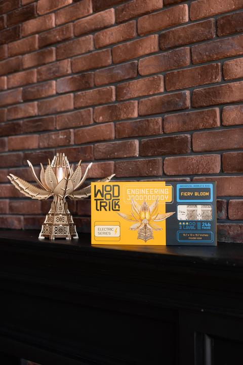 Actual product image Wood Trick Fiery Bloom