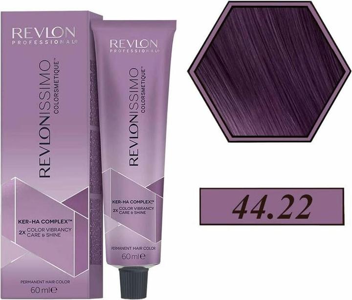 Image du produit Revlon Professional Colorsmetique 44.22 Bourgogne Intense (Bourgogne Intense Brun Moyen Acajou Irisé)