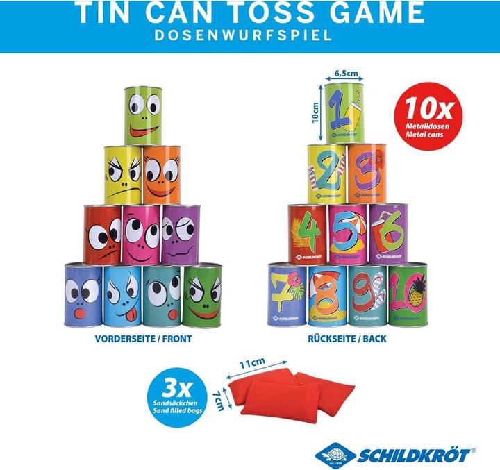 Produktbild Schildkröt Dosenwurfspiel