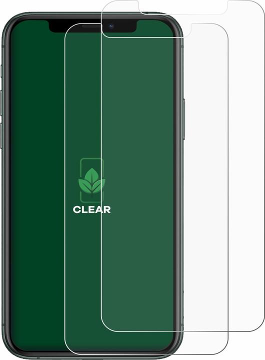 Actual product image ScreenLeaf Protective film sustainable screen protector screen protector film clear transparent (2 pcs., Apple iPhone 11 Pro)