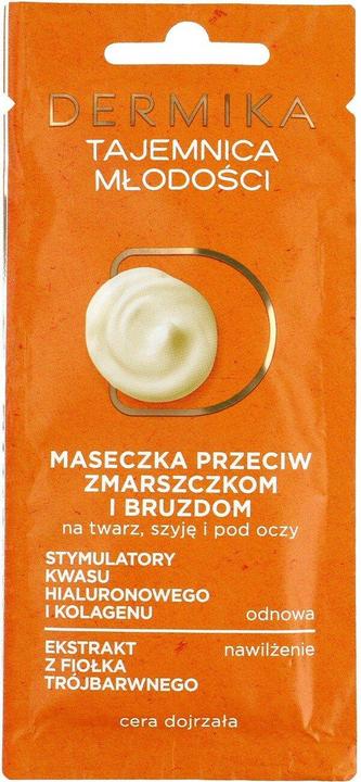 Actual product image Dermika Beauty Masks Mystery Youth Mask Against Wrinkles And Furrows Mature 10Ml (10 ml)