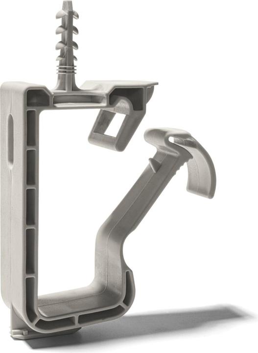 Schnabl Sammelhalter f.Mehrfachverlegung von 40 Mantelleitungen SH 40 H0 hellgra