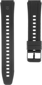 Produktbild Tactical Strap Quick Release Silicone Band 18mm Black (Silikon)