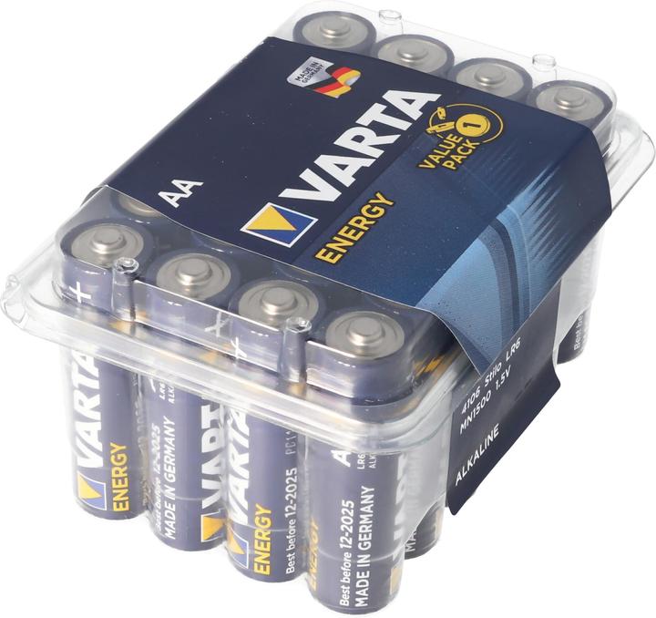 Image du produit Varta Batterie Energy AA Mignon 4106 inkl. kostenloser Aufbewahrungsbox (24 pcs, AA, 2600 mAh)