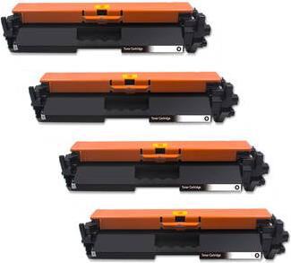 Image du produit Hermex Compatible HP LaserJet Pro M118dw toner noir 4 pièces (CF)