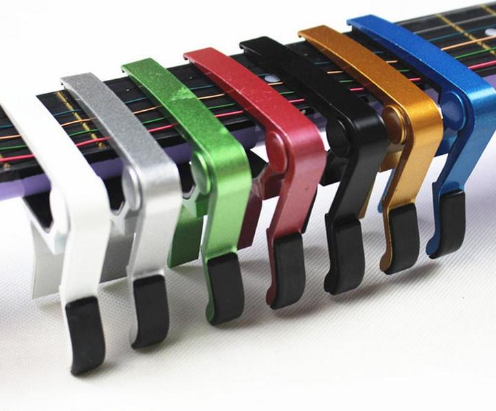 Actual product image JTI Guitar capo - Green (Capo)