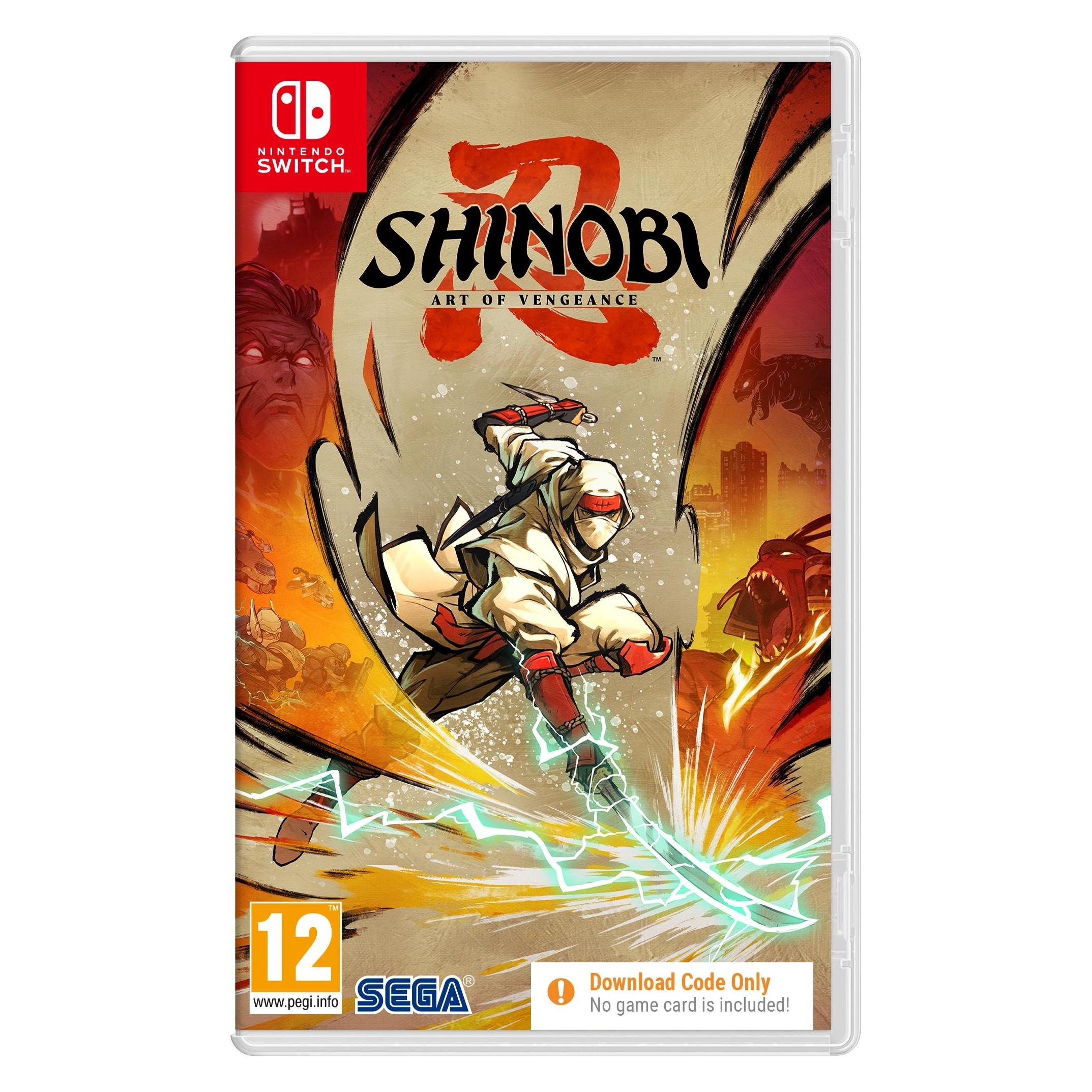 Sega, Shinobi Art Of Vengeance (Code In A Box)