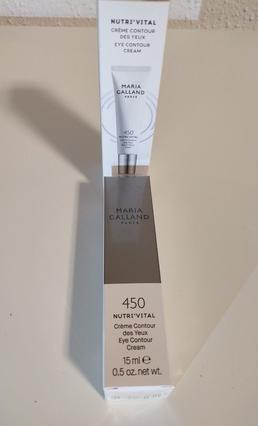 Image du produit Maria Galland Nutri'Vital - 450 Crème contour des yeux (Crème pour les yeux, 15 ml, Jour + nuit)