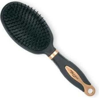 TOP Choice Exclusive Breite Gold/Schwarz Haarbürste 62094-02