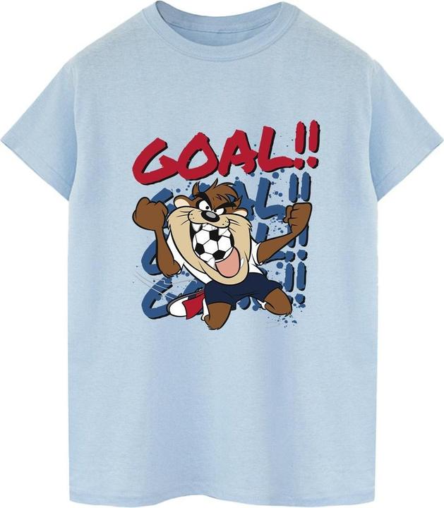 Immagine prodotto Looney Tunes Taz Goal Goal Goal Maglietta Uomo (XL)