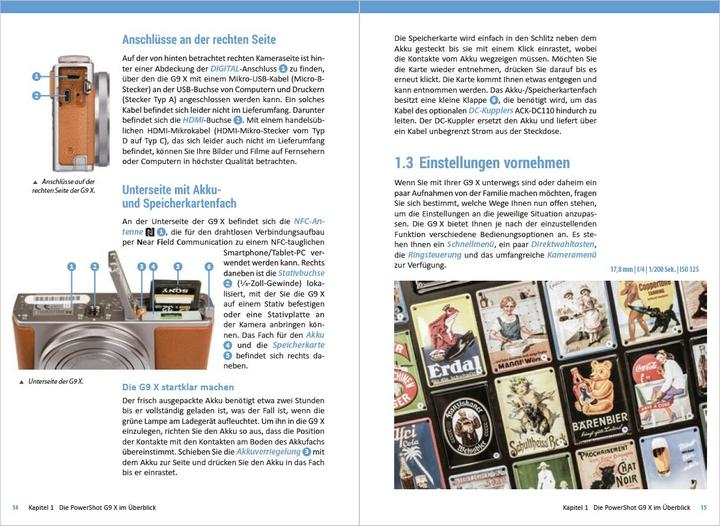 Image du produit Canon PowerShot G9X / G9 X Mark II - Für bessere Fotos von Anfang an! (Allemand, Kyra Singer, Christian Singer, 2017)