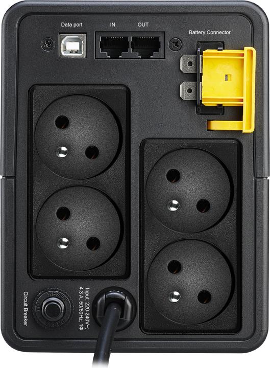 Produktbild APC Back-UPS 950VA - USV - Wechselstrom 230 V (0.95 VA, 520 W, Line-Interaktiv USV)