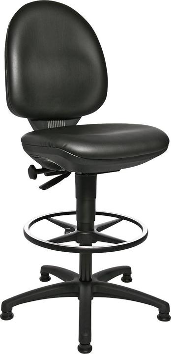 Produktbild Topstar Drehstuhl TEC 50, mit Gleiter und Fussring