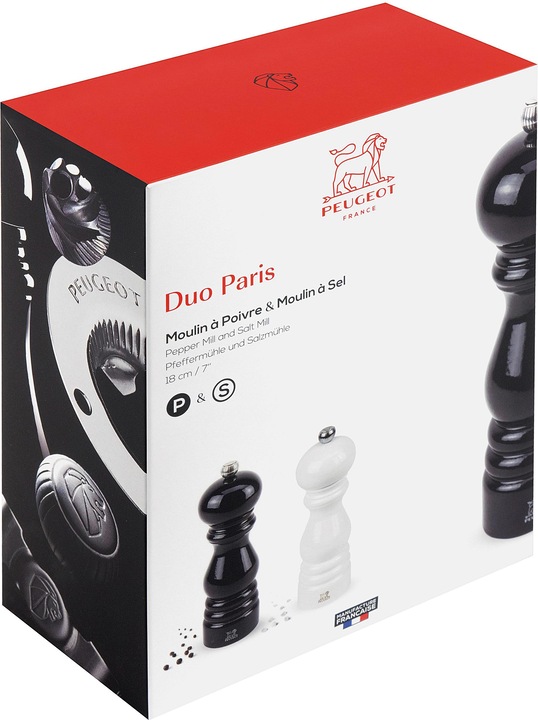 Produktbild Peugeot Pfeffer- und Salzmühlenset 'Duo Paris' (Pfeffer, Salz)