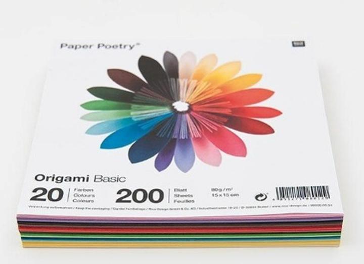 Produktbild Rico Design Origami Basic, 15 x 15 cm.99000.60.04 (80 g/m²)