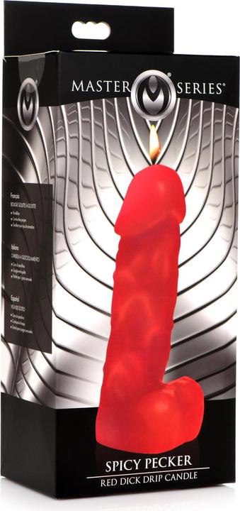 Produktbild Master Series Spicy Pecker Red Dick Drip Candle