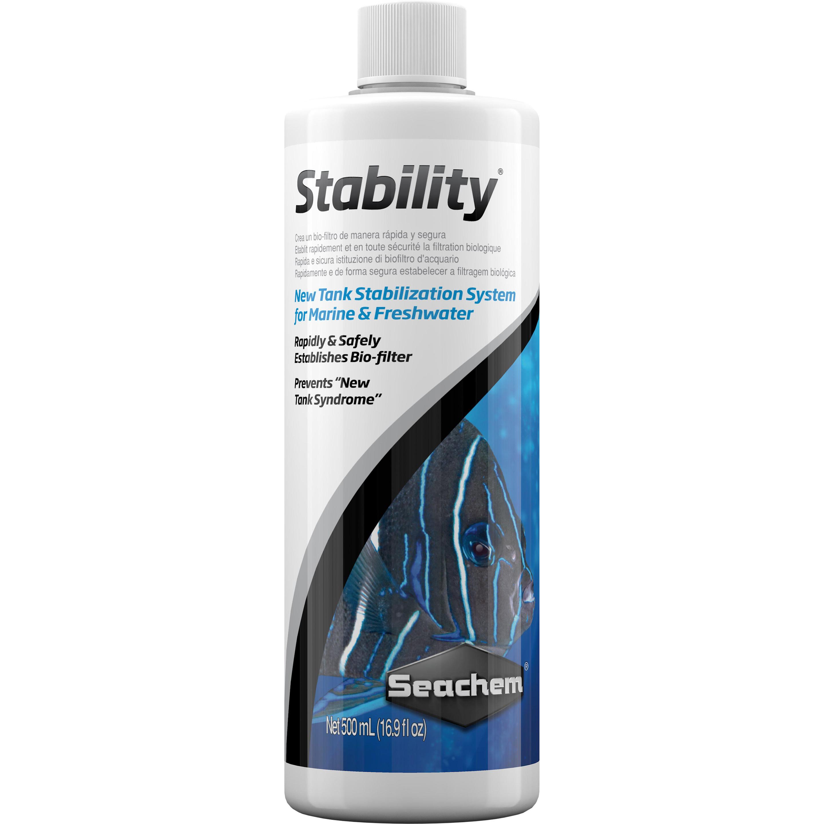 Seachem Stability 500Ml - (159.0350) (Wasseraufbereitung Aquarium), Aquarium Pflege