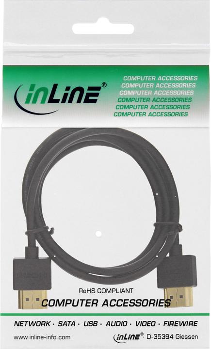 Actual product image InLine HDMI (Typ A) — HDMI (Typ A) (1.50 m, HDMI, 2.0)