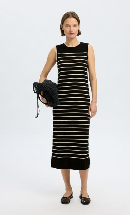 Produktbild Selected Leinenmix Maxikleid (M)