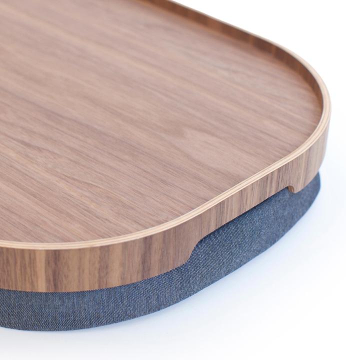 Immagine prodotto Bosign vassoio per laptop grande cuscino in noce