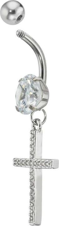 Immagine prodotto Bijouteria Piercing ventre (Zirconia, Acciaio chirurgico 316L)