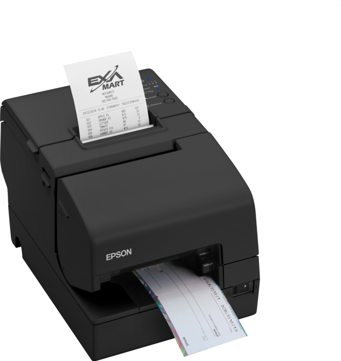 Produktbild Epson TM H6000V - Belegdrucker - Thermozeile/Punktmatrix - 230 x 297 mm, Rolle (7,95 c (USB, Ethernet, USB 2.0)