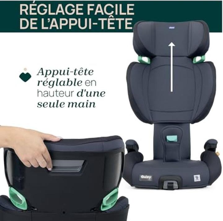 Produktbild Chicco Quizy i-size (Kindersitzerhöhung, ECE R129/i-Size Norm)