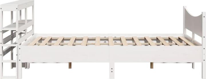 Actual product image vidaXL Bed with pine headboard (140 x 200)